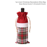 Santa Claus Wine Bottle Cover