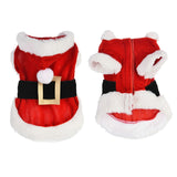 Santa Pet Dog Costume Christmas Clothes for Small Dogs