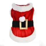 Santa Pet Dog Costume Christmas Clothes for Small Dogs