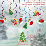 Christmas Spiral Decorations For Home