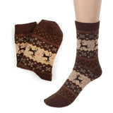 Christmas Sock Deer Design Casual