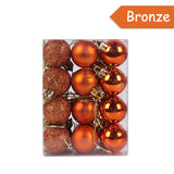 24pcs Christmas Tree Ball Ornaments