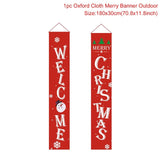 Merry Christmas Porch Sign Decorative
