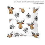 Merry Christmas Cushion Cover Decorations