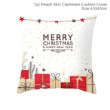 Merry Christmas Cushion Cover Decorations