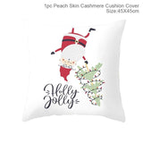 Merry Christmas Cushion Cover Decorations