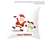 Merry Christmas Cushion Cover Decorations