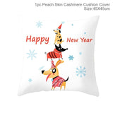 Merry Christmas Cushion Cover Decorations