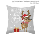 Merry Christmas Cushion Cover Decorations