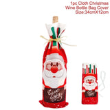 Linen Christmas Snowman Table Runner