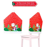 Linen Christmas Snowman Table Runner