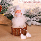 Merry Christmas Wooden Santa Claus