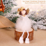 Merry Christmas Wooden Santa Claus