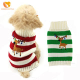 Christmas Reindeer Pet Cat Dog Sweater