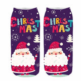 Winter Cotton Straight Christmas Sock Men Women