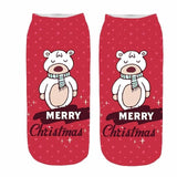 Winter Cotton Straight Christmas Sock Men Women