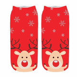 Winter Cotton Straight Christmas Sock Men Women