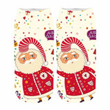 Winter Cotton Straight Christmas Sock Men Women