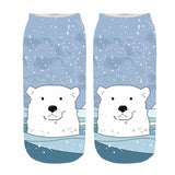 Winter Cotton Straight Christmas Sock Men Women