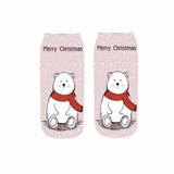 Winter Cotton Straight Christmas Sock Men Women