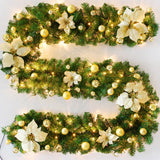 2.7m/9ft Christmas Garland Ornament
