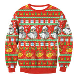 Unisex Men Women Large Size Christmas Sweater