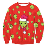 Unisex Men Women Large Size Christmas Sweater