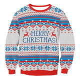 Unisex Men Women Large Size Christmas Sweater