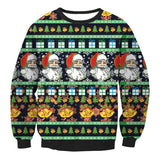 Unisex Men Women Large Size Christmas Sweater