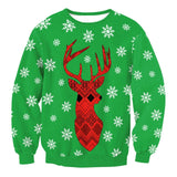 Unisex Men Women Large Size Christmas Sweater