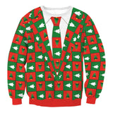 Unisex Men Women Large Size Christmas Sweater