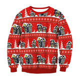 Unisex Men Women Large Size Christmas Sweater