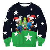 Unisex Men Women Large Size Christmas Sweater