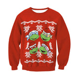 Unisex Men Women Large Size Christmas Sweater