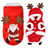 Cute Cat Coat Pet For Christmas Dress Up