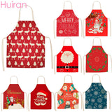 Merry Christmas Apron Santa Claus
