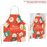 Merry Christmas Apron Santa Claus