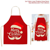 Merry Christmas Apron Santa Claus
