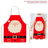 Merry Christmas Apron Santa Claus