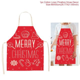 Merry Christmas Apron Santa Claus