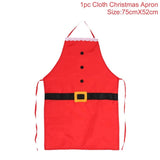 Merry Christmas Apron Santa Claus