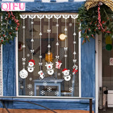 Christmas Decorations Window Sticker