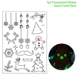 Christmas Decorations Window Sticker