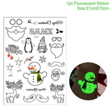 Christmas Decorations Window Sticker