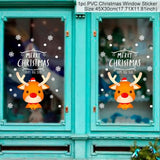 Christmas Decorations Window Sticker