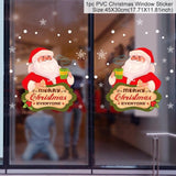 Christmas Decorations Window Sticker