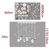 Christmas Decorations Window Sticker
