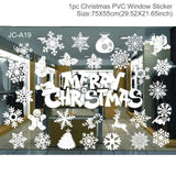 Christmas Decorations Window Sticker