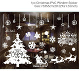 Christmas Decorations Window Sticker