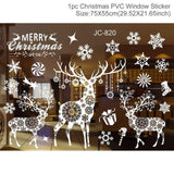 Christmas Decorations Window Sticker